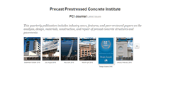 Desktop Screenshot of precastconcretejournal.org